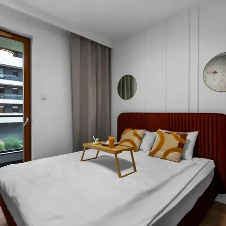 Kasprzaka 29a Business N2 - Parking, Balcony, Targi Expo - By Rentujemy Varşova