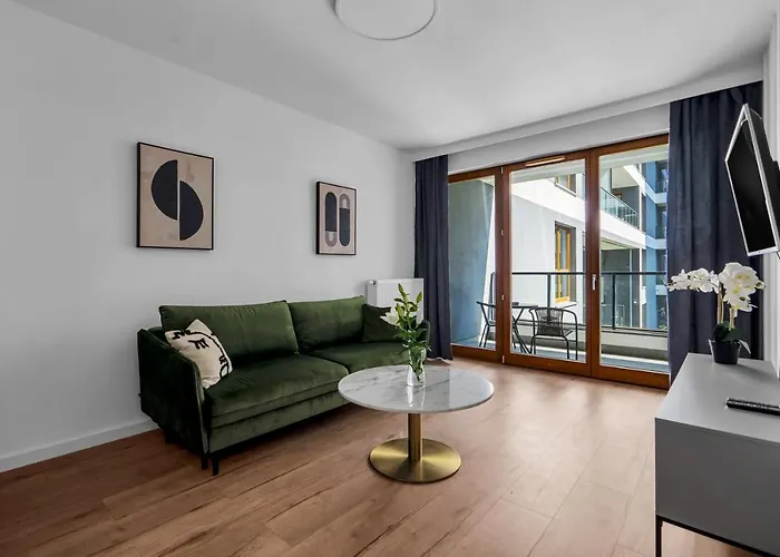 Lejlighed Kasprzaka 29a Business N2 - Parking, Balcony, Targi Expo - By Rentujemy Warszawa